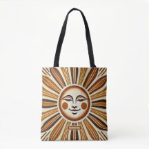 Presente Personalizado do Sol Boho Vintage Dourado