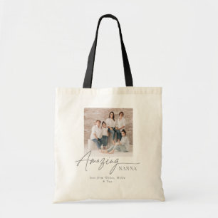 Bolsa Tote Presente Personalizado Incrível Nanna com Foto