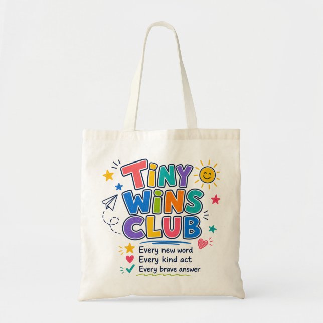Bolsa Tote Presente Personalizado Motivacional para Professor (Frente)