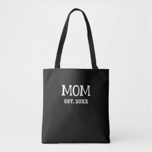 Bolsa Tote Presente Personalizado para Mãe Minimalista Estabe