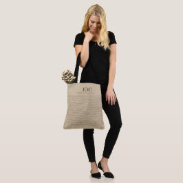 Bolsa Tote Presente Personalizável 100 Coisas que Eu Amo em V