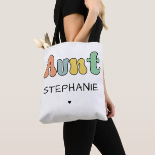 Bolsa Tote Presente Retroativo da Tia Personalizada Tia Per