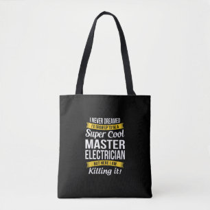 Bolsa Tote Presente Super Legal Mestre Elétrico Funny
