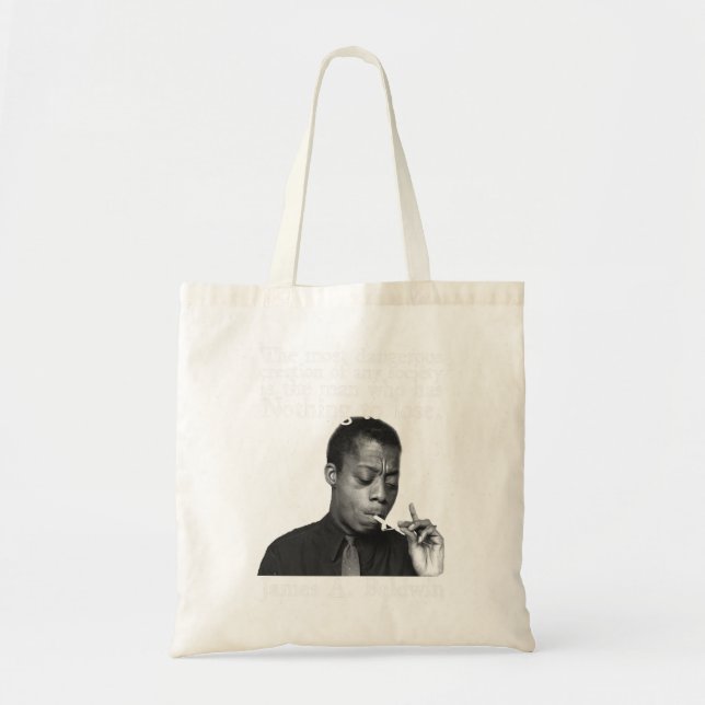 Bolsa Tote Presente surpresa James Baldwin Halloween Holiday (Frente)