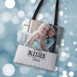 Bolsa Tote Presente! T personalizado baseado em fé "simplesme