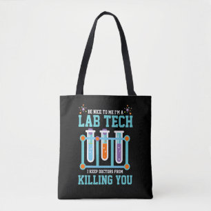 Bolsa Tote Presente técnico do laboratório técnico do laborat