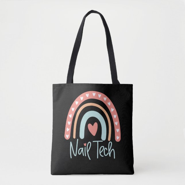 Bolsa Tote Presente Técnico Manicurist Nail Tech (Frente)