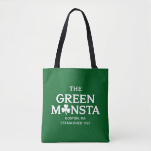 Bolsa Tote Presente Verde Monsta Boston Verde Monstah Basebal