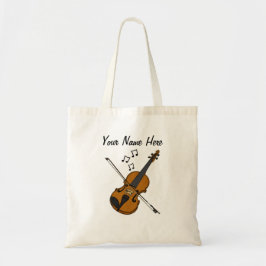Bolsa Tote Presente Violino Violinista Personalizado