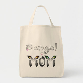 Bolsa Tote Presentes da mamã do gato de Bengal