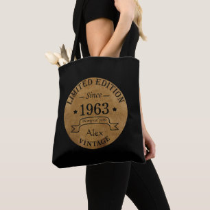 Bolsa Tote Presentes de 60 anos personalizados