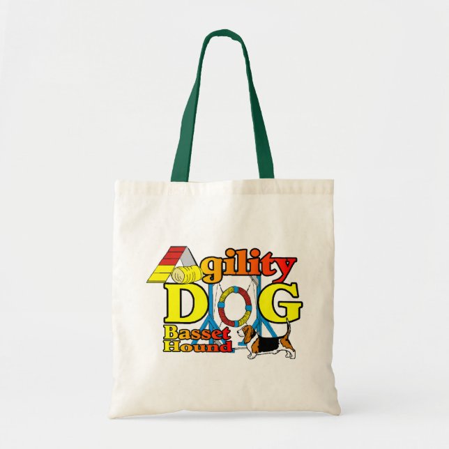 Bolsa Tote Presentes de Agilidade da Caça-Base (Frente)