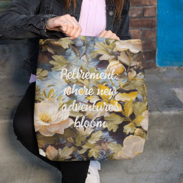 Bolsa Tote Presentes de aposentadoria personalizados de russo