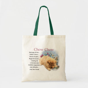 Bolsa Tote Presentes de Arte de Puppy Chow
