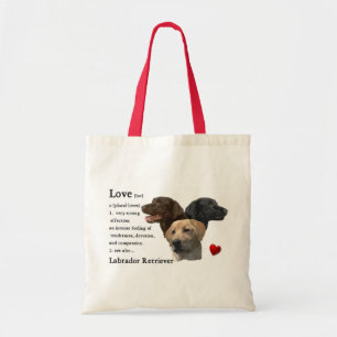 Bolsa Tote Presentes de Arte do Labrador Retriever