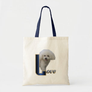 Bolsa Tote Presentes de Bichon Frise