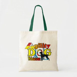 Bolsa Tote Presentes de Camisas de Agilidade do Weimaraner