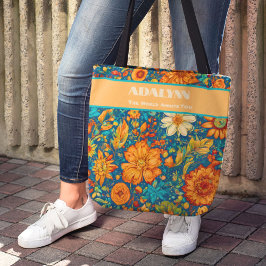 Bolsa Tote Presentes de Graduação de Pintura Retroativa para 