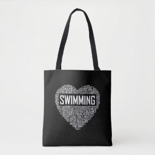 Bolsa Tote Presentes de Natação do treinador de natação S