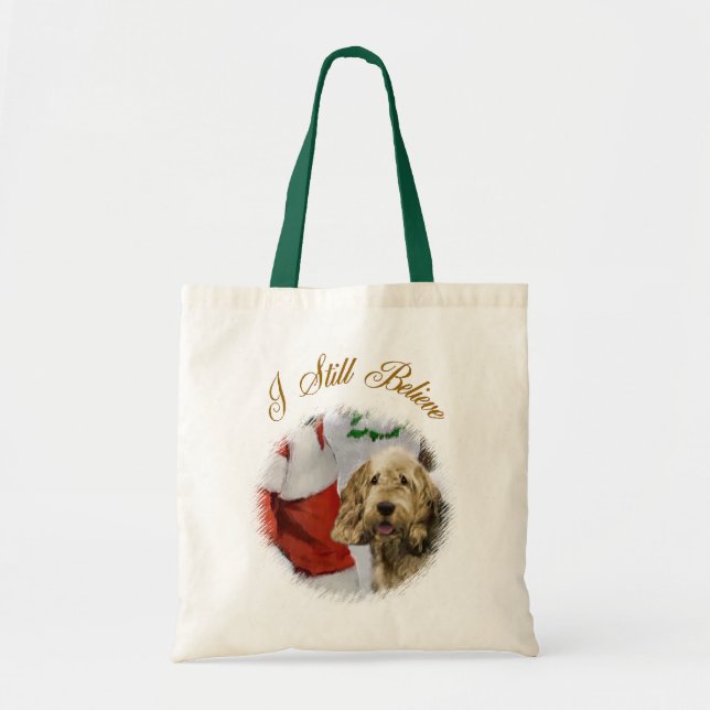 Bolsa Tote Presentes de Natal de Otterhound (Frente)