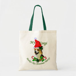 Bolsa Tote Presentes de Natal de Pembroke Welsh Corgi