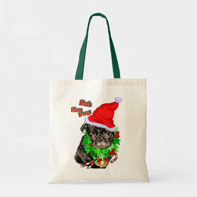 Bolsa Tote Presentes de Natal Engraçados (Frente)