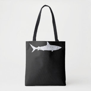 Bolsa Tote Presentes De Sobrecarga De Tubarão Cujo Engraçad
