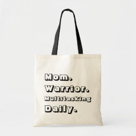 Bolsa Tote Presentes Diários Personalizados para Mãe Guerreir