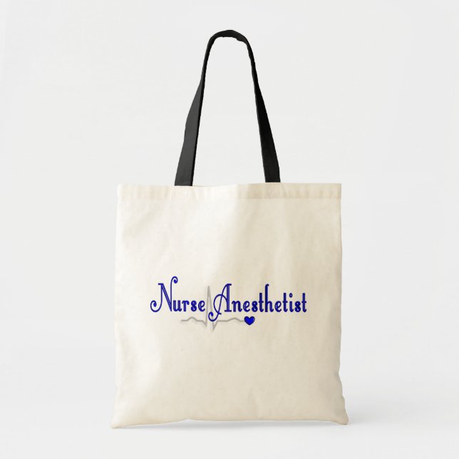 Bolsa Tote Presentes do Anesthetist da enfermeira (Frente)