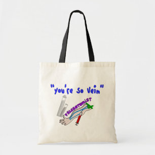 Bolsa Tote Presentes engraçados da veia de Phlebotomist "voc