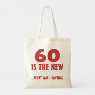 Bolsa Tote Presentes engraçados do 60º aniversário