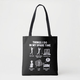 Bolsa Tote Presentes engraçados para treinador de golfe pai a
