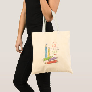 Bolsa Tote Presentes Originais para Professores de Arte com L