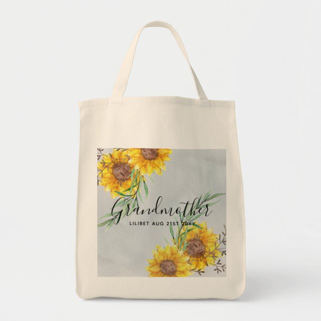 Bolsa Tote Presentes para a VÓ - Personalizados com tema de G (Frente)