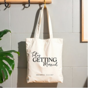 Bolsa Tote Presentes para Noiva Prestes a se Casar   Nome da 
