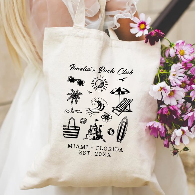 Bolsa Tote Presentes Personalizados de Despedida de Solteira  (Criador carregado)