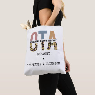 Bolsa Tote Presentes personalizados do Assistente de Terapêut