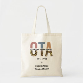 Bolsa Tote Presentes personalizados do Assistente de Terapêut