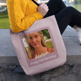 Bolsa Tote Presentes personalizados para mulheres de 21 anos,