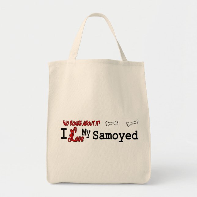 Bolsa Tote Presentes Samoyed (Frente)