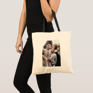 Bolsa Tote Presidente americano John Kennedy & Robert & Ted