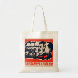 Bolsa Tote Presidente Comunista de Propaganda Mao Stalin