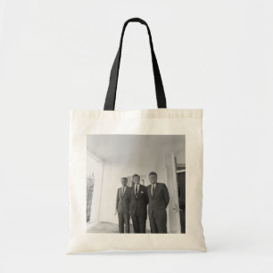 Bolsa Tote Presidente John Kennedy & Brothers American Camelo