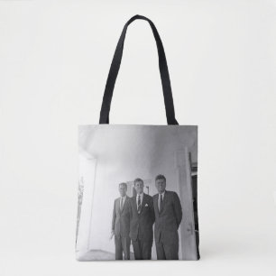 Bolsa Tote Presidente John Kennedy & Brothers American Camelo