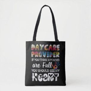 Bolsa Tote Prestador de Serviços de Cuidados de Crianças -