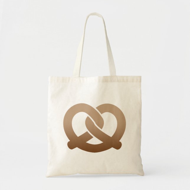 Bolsa Tote pretzel macio (Frente)
