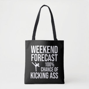 Bolsa Tote Previsão de Fim de Semana - 100% de Chance de Mand