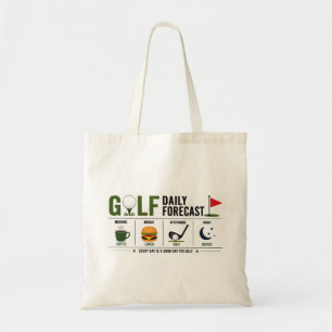 Bolsa Tote Previsão Diária de Golfe
