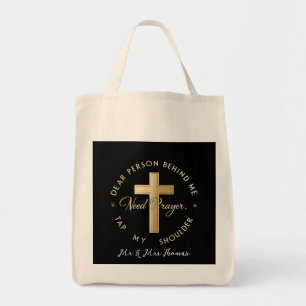 Bolsa Tote Prezada Pessoa Atrás De Mim: Preciso De Oração Par