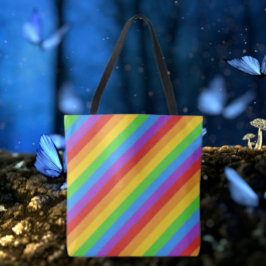 Bolsa Tote PrideCarry: Orgulho Rainbow